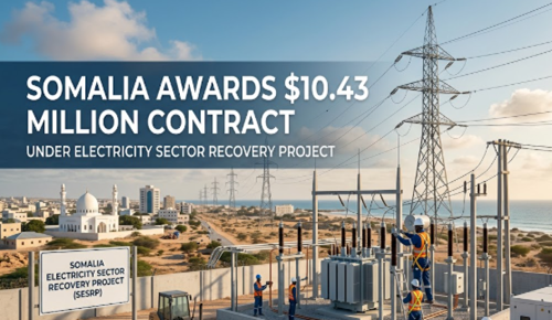 Somalia Awards $10.43 Million Contract Under Electricity Sector Recovery Project