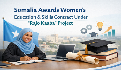 Somalia Awards Women’s Education & Skills Contract Under “Rajo Kaaba”...